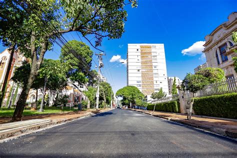 Implanta O Asf Ltica Conclu Da Em Um Dos Trechos Da Rua Lafaiete