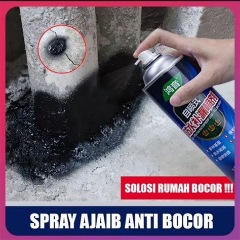 Jual Spray Anti Cor Tahan Air Atap Temk Pipa Aspal Penambal Retak Ajaib