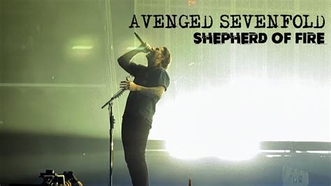 Avenged Sevenfold Shepherd Of Fire Live 2024 4k Youtube Music