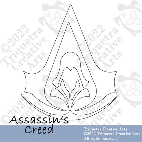 Assassins Creed Silhouette Svgdxfpng Etsy