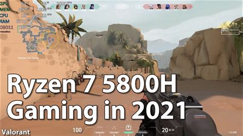 Gaming on AMD Ryzen 7 5800H Vega 8 in 2021 in 20 Games. Part 1