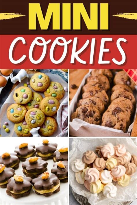 17 Best Mini Cookies Recipes and Ideas - Insanely Good