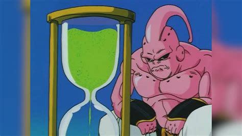 Majin Buu Looking At Hourglass Know Your Meme