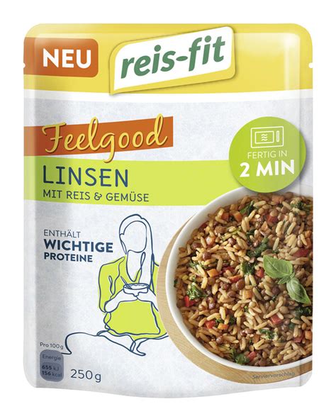 Reis-Fit Feelgood Linsen mit Reis & Gemüse 250G von Edeka24 für 1,89 ...