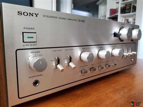 Sony Ta Integrated Amplifier Photo Canuck Audio Mart