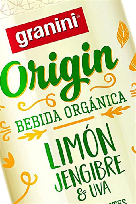 Bebida orgánica Limón Jengibre y Uva Granini 30 cl Paris Paris