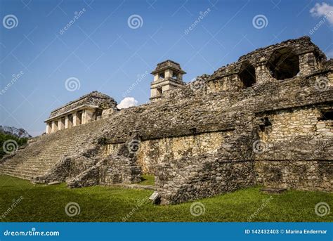 Palenque, Maya City in Southern Mexico, Chiapas, Mexico Editorial Stock ...