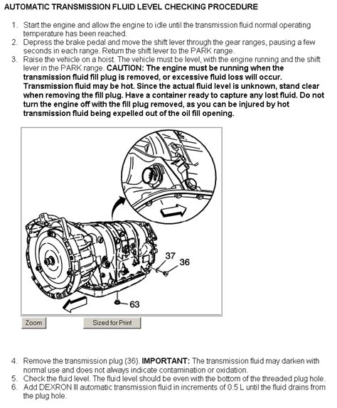 Q A 2014 Cadillac CTS Transmission Fluid Change JustAnswer