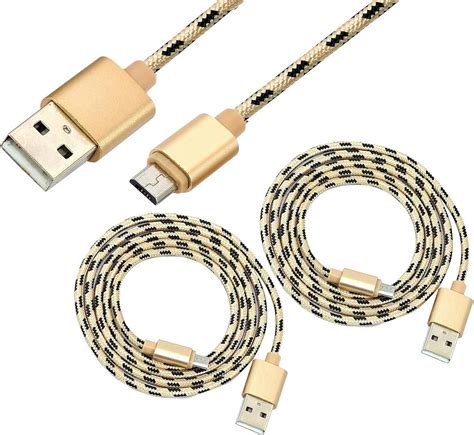 Storite A Fast Charging M Braided Micro Usb Cable For Smartphones