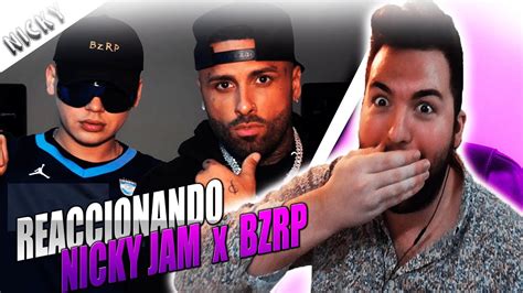 REACCIONANDO A NICKY JAM X BIZARRAP Bzrp Music Sessions 41 Conde