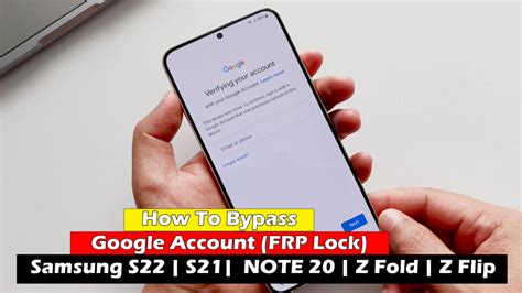 How To Bypass Google Account FRP Lock Samsung S22 S21 NOTE 20 Z