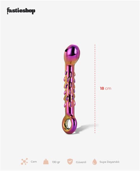 G Noktası Uyarıcı Lüks Cam Dildo cm Fiyatı