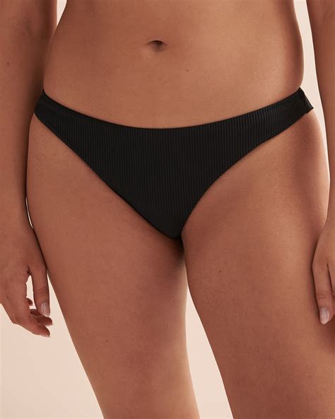 ROXY Roxy Love The Baja High Leg Bikini Bottom Anthracite Bikini