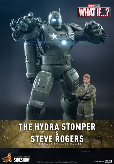 Hot Toys Unveils Steve Rogers And The Hydra Stomper Figure Set From Marvel S What If