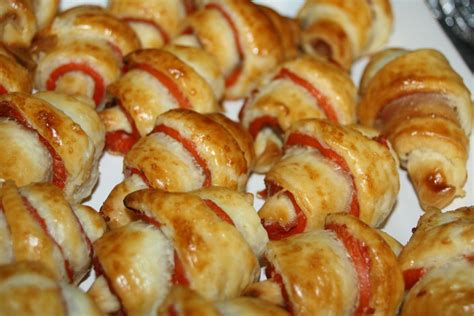 Croissant apéritif au saumon fumé La cuisine Facile d Estelle