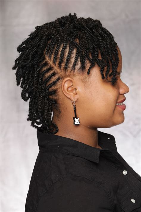 Cornrows With Twist Hairstyles - Medium Length Hairstyles