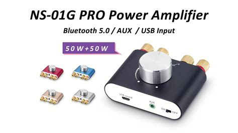 Nobsound Ns G Pro Mini Bluetooth Power Amplifier Wireless Audio