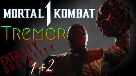 Mortal Kombat 1 Tremor Fatality And Brutalities Unlocked YouTube