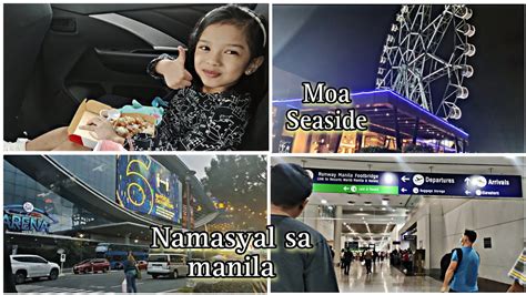 Nagpunta Kami Ng Manila Namasyal Sa Mall Of Asia Sumundo Sa Airport