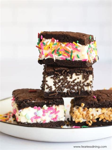 Easy Gluten Free Ice Cream Sandwiches - Fearless Dining