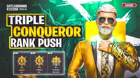 Day Solo Duo Squad Conqueror Rank Push Bgmi Bgmilive