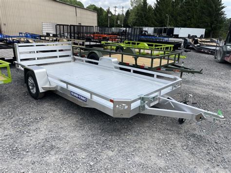 X Sure Trac Single Axle All Aluminum Utility Trailer Living