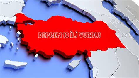 Deprem 10 Ili Vurdu