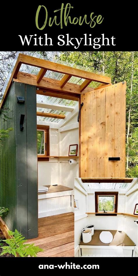 Outhouse with Skylight | Ana White