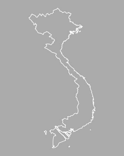 Textured Map Vietnam Hand Drawn Ethno Royalty Free Vector