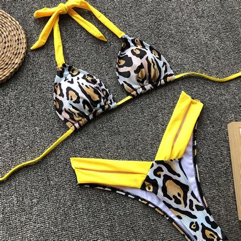 Cumpără Femei Bikini Sling costum de baie Beach Pool Party Thong