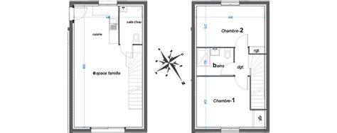 Plan Maison T3 De 65 30 M² Neuve Au Le Revest Les Eaux Résidence « Le