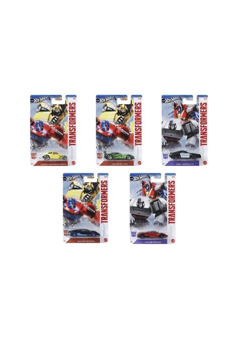 Hot Wheels Film Arabaları Özel Seri Gdg g Transformers Çok Renkli