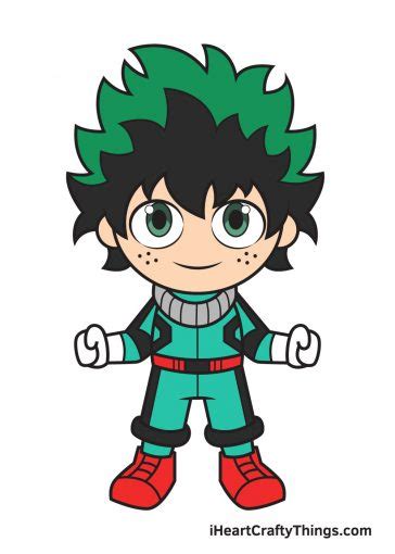 Deku Drawing How To Draw Deku Step By Step