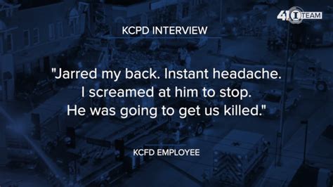 ‘going To Get Us Killed Whistleblower Told Kcpd About Kcfd Drivers History