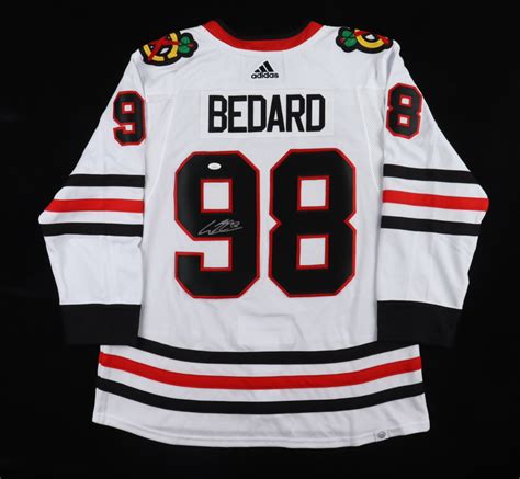 Connor Bedard Signed Blackhawks Jersey (JSA) | Pristine Auction