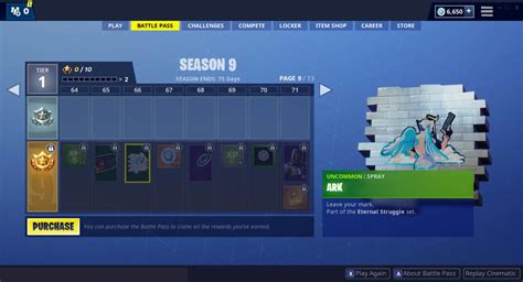 Everything In Fortnites Season 9 Battle Pass New Skins Emotes Bling