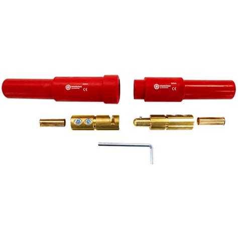 Weldclass 500a 95mm Cable Joiner Set Welder Connector