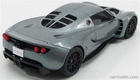 Autoart Scale Hennessey Venom Gt Coupe Spider Grey Met