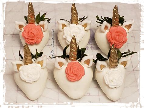 Unicorn Themed Chocolate Covered Strawberries Chocolate Covered Strawberry Recipe Gourmet