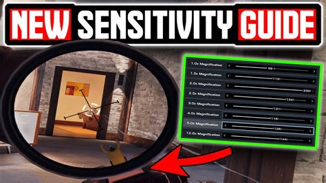 How To Convert To New Ads Sensitivity Settings Rainbow Six Siege