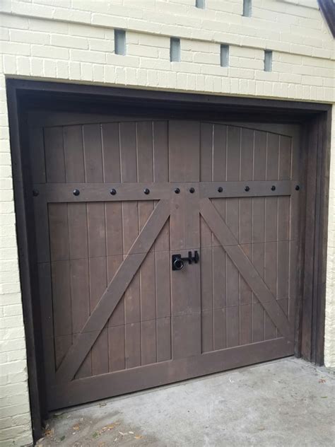 Customizable Wooden Garage Door Etsy