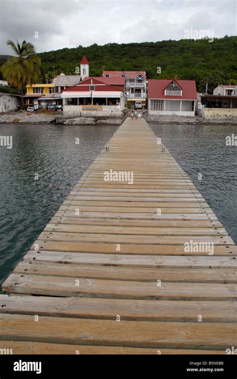 Deshaies Guadeloupe French Antilles Stock Photo - Alamy