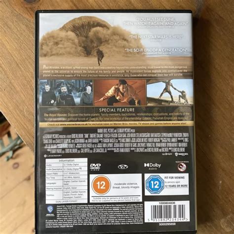 DUNE 2021 DVD Timothée Chalamet Rebecca Ferguson Oscar Isaac