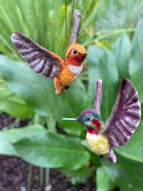 Needle Felted Hummingbird Classes With Michelle Osborne Thurstontalk