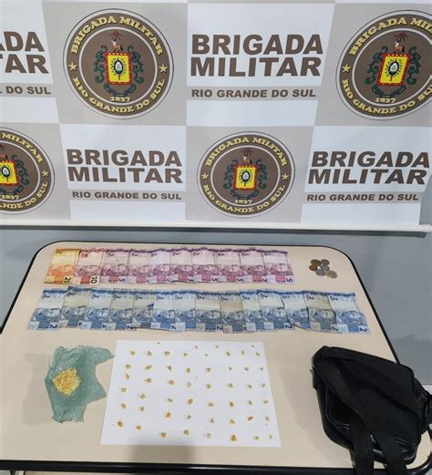 Brigada Militar prende suspeito por tráfico em Ijuí Brigada Militar