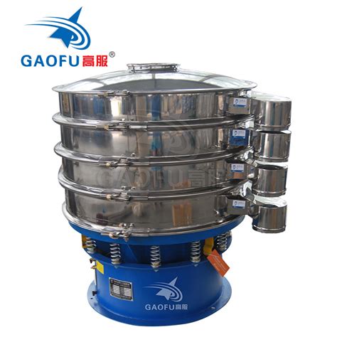 Factory Manufacturer Round Vibration Sifter Sesame Sieving Rotary