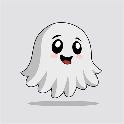 Premium Vector Cute Ghost Cartoon