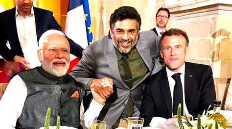 R Madhavan Shares Video Selfie With French President Emmanuel Macron And Pm Narendra Modi