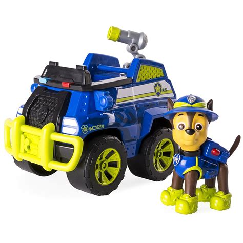 Jungle Rescue Chase’s Jungle Cruiser Racers Water Rescue Tracker Zuma Paw Characters