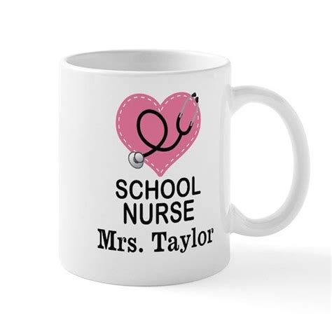 Personalized School Nurse Oz Ceramic Mug Personalized School Nurse